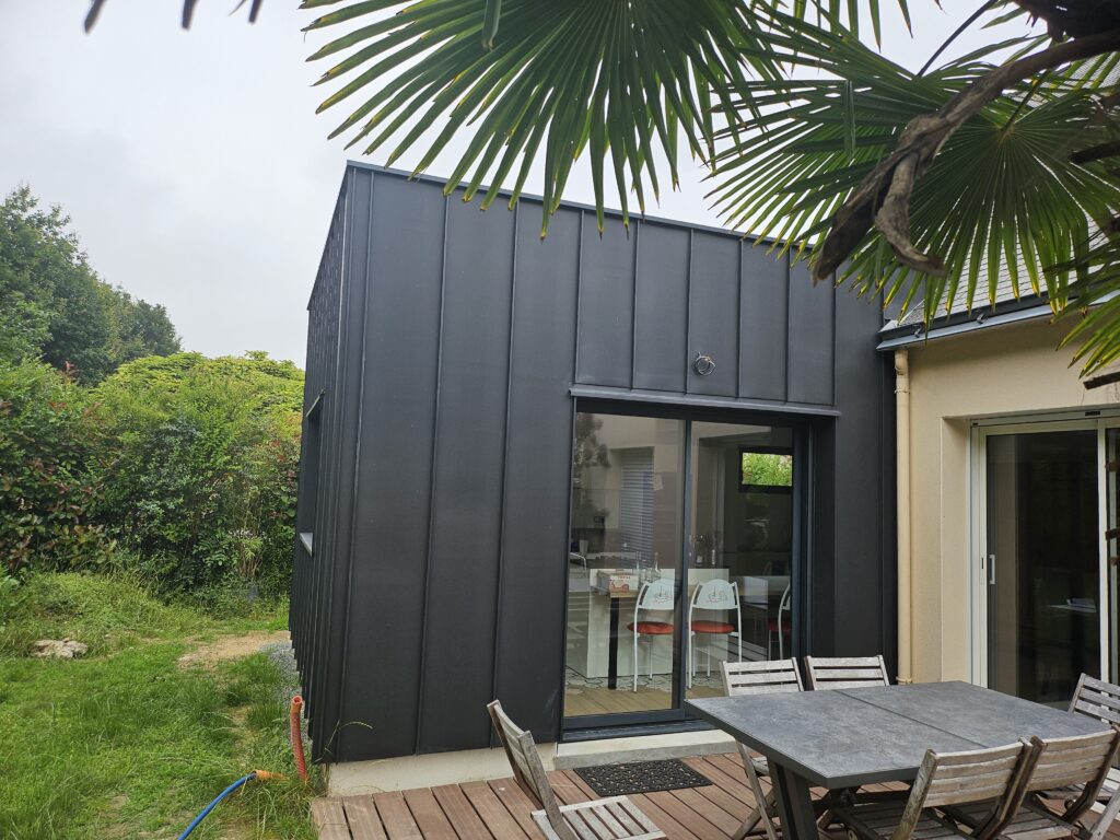 bardage zinc nantes